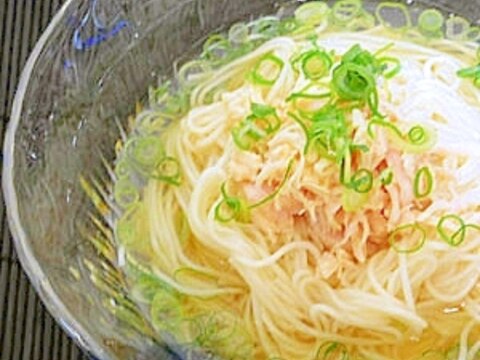 おいしーい冷やしぶっかけそうめん